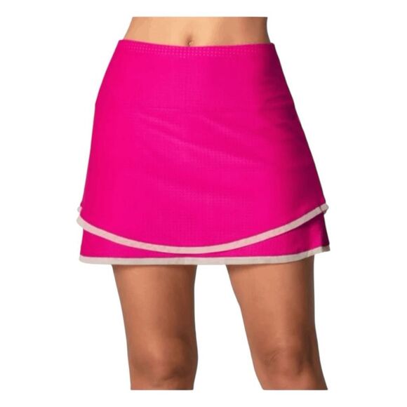 Lucky In Love Birdie Short Mini Golf Skort Guava Pink XS - Picture 1 of 8